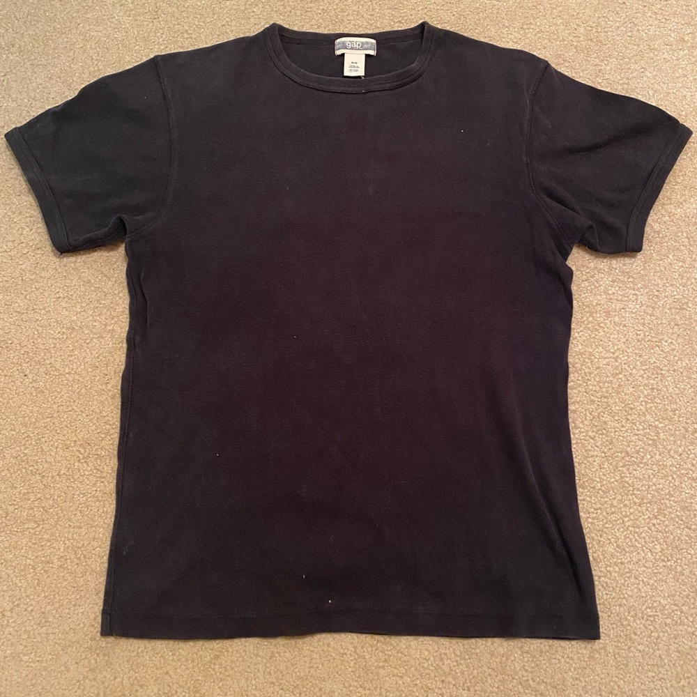 Gap Black Short Sleeve Tshirt Size M